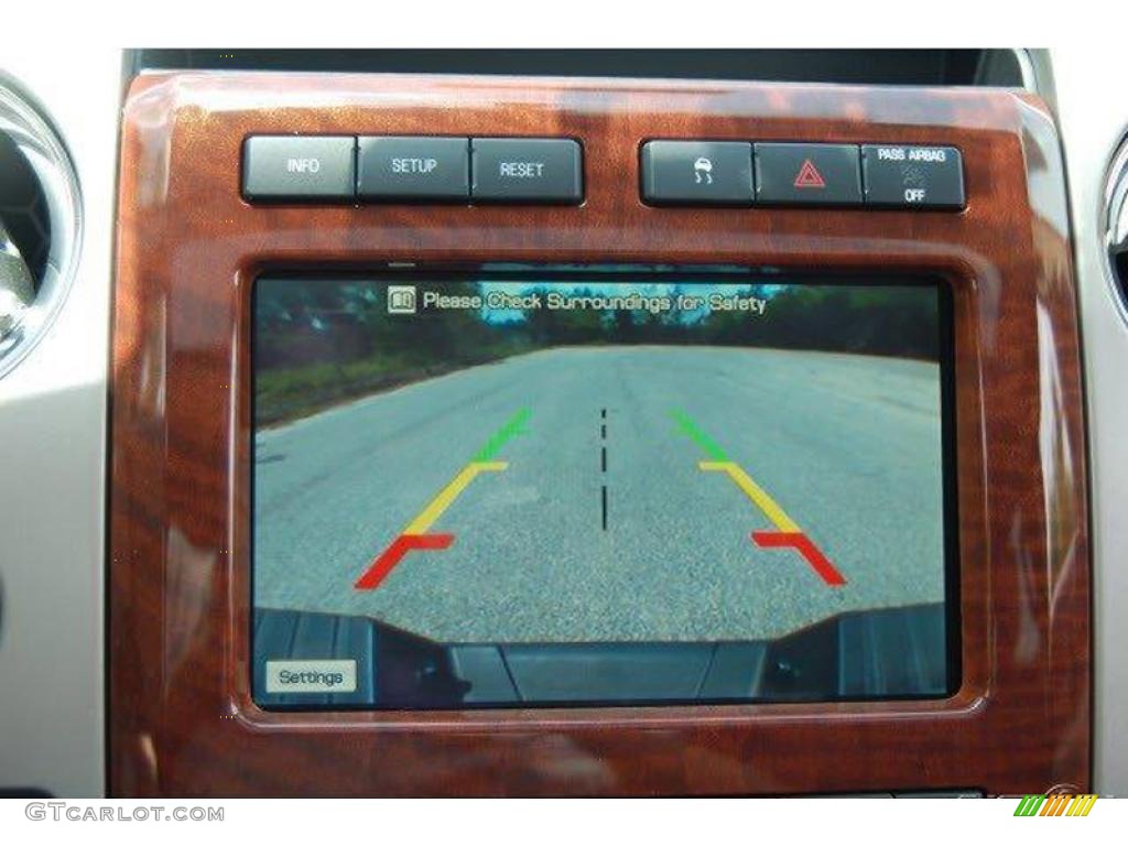 2010 F150 King Ranch SuperCrew - Tuxedo Black / Chapparal Leather photo #24