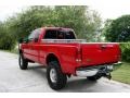 2000 Red Ford F250 Super Duty Lariat Extended Cab 4x4  photo #6