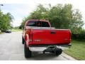2000 Red Ford F250 Super Duty Lariat Extended Cab 4x4  photo #7