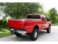 2000 Red Ford F250 Super Duty Lariat Extended Cab 4x4  photo #9