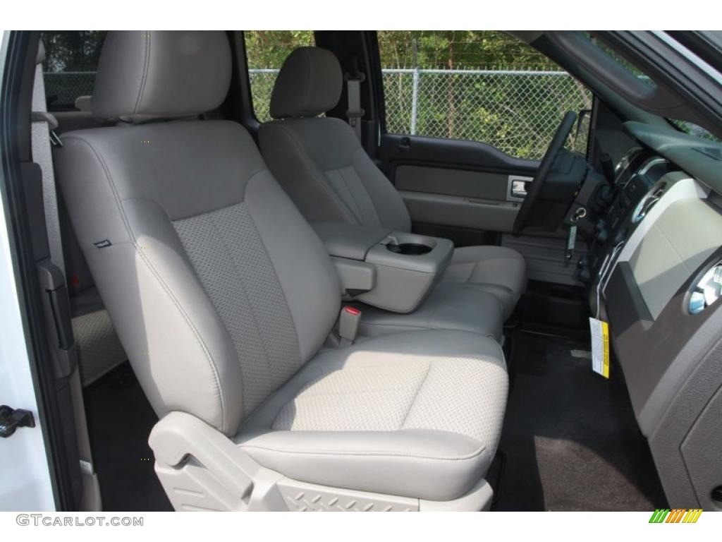 2010 F150 XLT SuperCab - Oxford White / Medium Stone photo #15