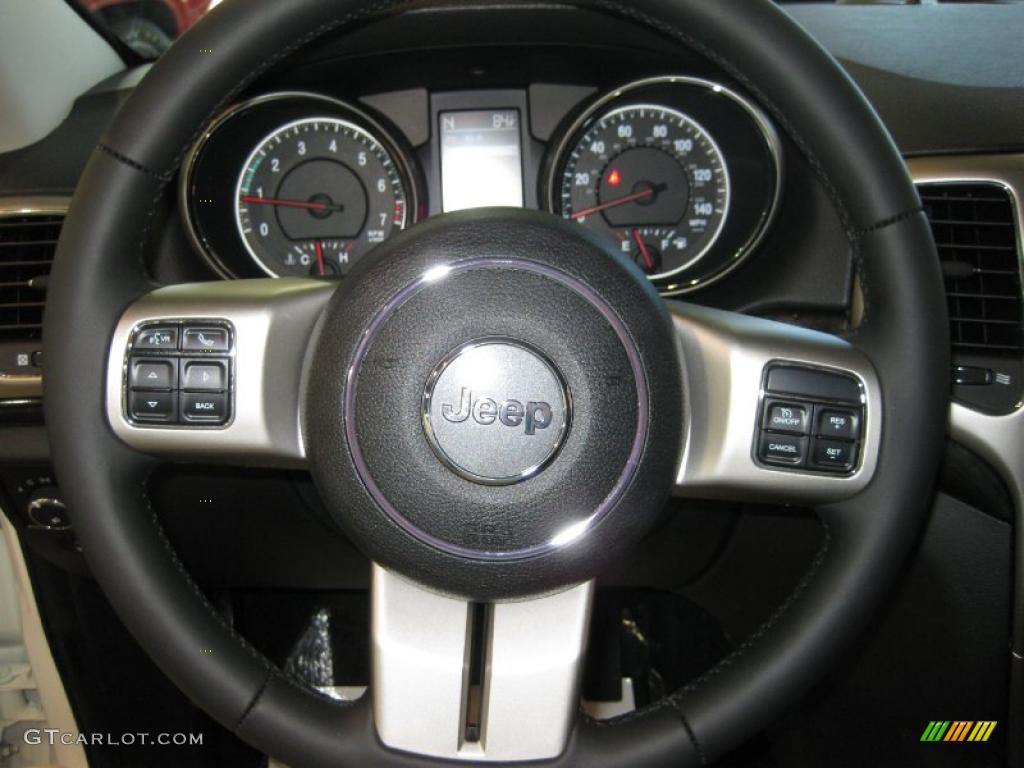 2011 Grand Cherokee Laredo X Package - Stone White / Black photo #21