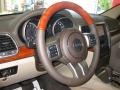 2011 Inferno Red Crystal Pearl Jeep Grand Cherokee Overland  photo #14