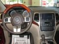2011 Inferno Red Crystal Pearl Jeep Grand Cherokee Overland  photo #20