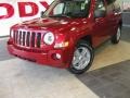 2010 Inferno Red Crystal Pearl Jeep Patriot Sport  photo #2
