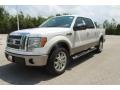 2010 White Platinum Metallic Tri Coat Ford F150 King Ranch SuperCrew  photo #8