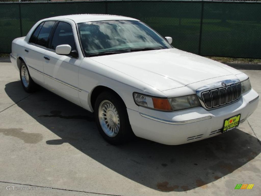 1999 Vibrant White Mercury Grand Marquis LS 35552311