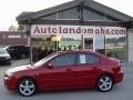 2004 Velocity Red Mazda MAZDA3 s Sedan  photo #1