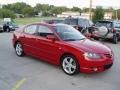 2004 Velocity Red Mazda MAZDA3 s Sedan  photo #3