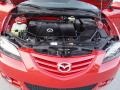 2004 Velocity Red Mazda MAZDA3 s Sedan  photo #6