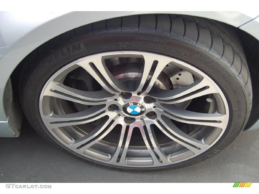 2009 M3 Sedan - Silverstone II Metallic / Black Novillo Leather photo #2