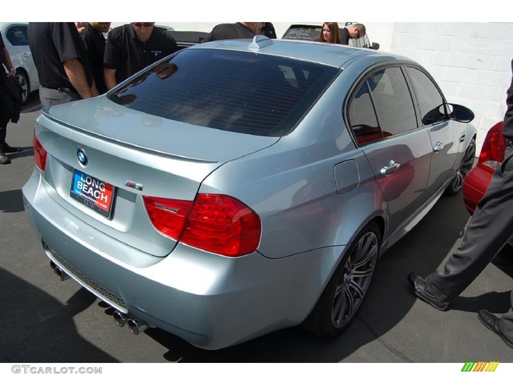 2009 M3 Sedan - Silverstone II Metallic / Black Novillo Leather photo #3