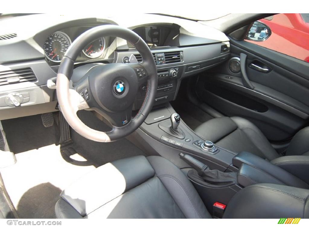 2009 M3 Sedan - Silverstone II Metallic / Black Novillo Leather photo #4