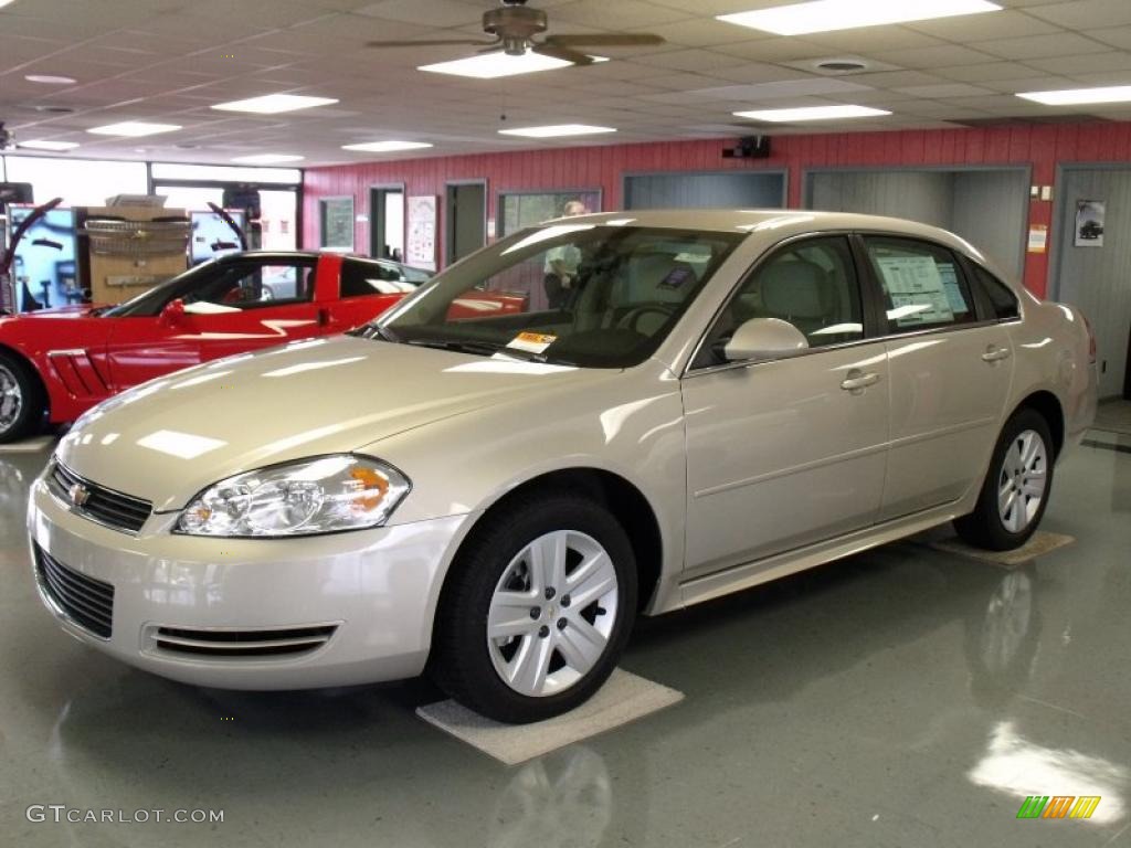 2011 Impala LS - Gold Mist Metallic / Neutral photo #3