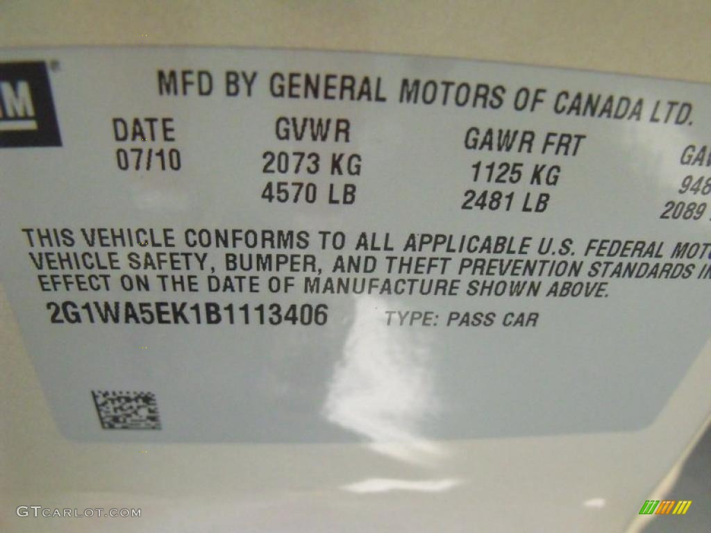 2011 Impala LS - Gold Mist Metallic / Neutral photo #18