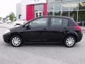 2009 Super Black Nissan Versa 1.8 S Hatchback  photo #2