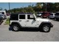 2007 Stone White Jeep Wrangler Unlimited X  photo #14