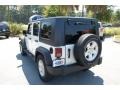 2007 Stone White Jeep Wrangler Unlimited X  photo #17