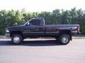 1997 Black Dodge Ram 3500 Laramie Regular Cab 4x4 Dually  photo #4