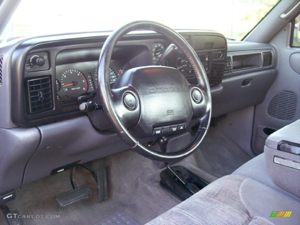 1997 Ram 3500 Laramie Regular Cab 4x4 Dually - Black / Gray photo #27