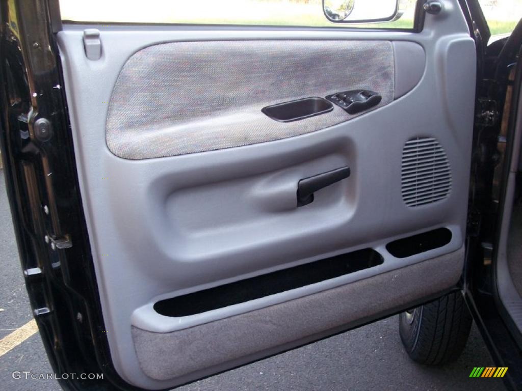 1997 Ram 3500 Laramie Regular Cab 4x4 Dually - Black / Gray photo #29