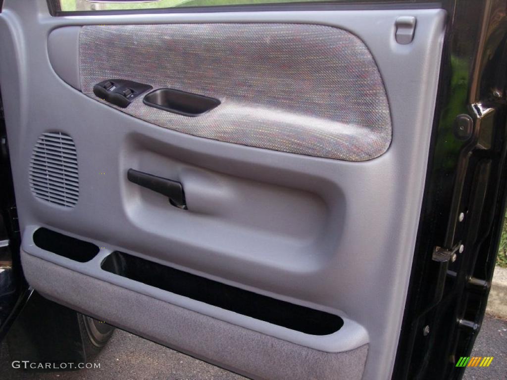 1997 Ram 3500 Laramie Regular Cab 4x4 Dually - Black / Gray photo #39