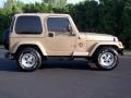 1999 Desert Sand Pearlcoat Jeep Wrangler Sahara 4x4  photo #17