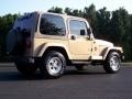 1999 Desert Sand Pearlcoat Jeep Wrangler Sahara 4x4  photo #28