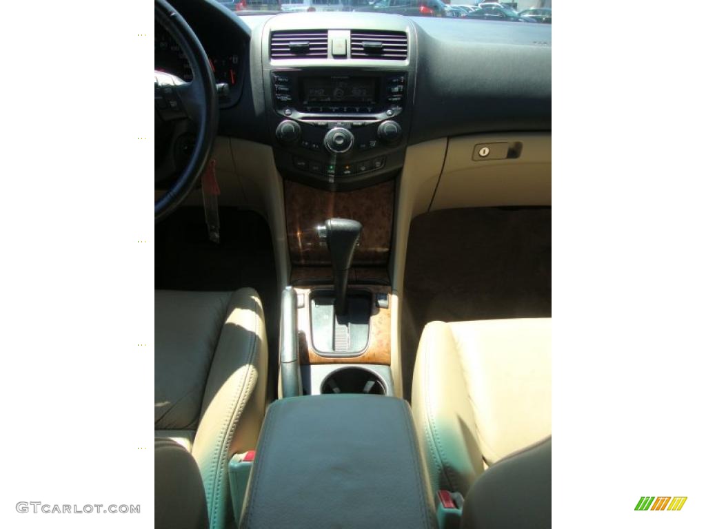 2003 Accord EX V6 Coupe - San Marino Red / Ivory photo #29