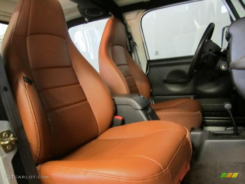 2002 Jeep Wrangler Apex Edition 4x4 Front Seat Photo #35667781