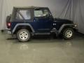 Patriot Blue Pearl - Wrangler X 4x4 Photo No. 4