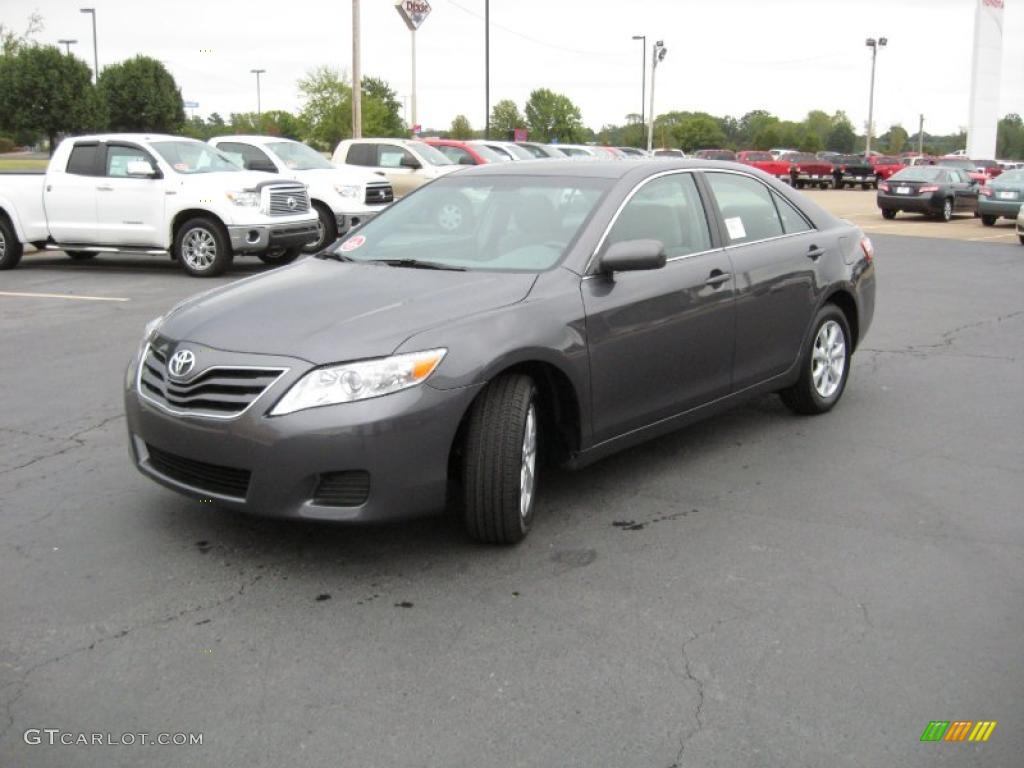 2011 Camry LE - Magnetic Gray Metallic / Ash photo #3
