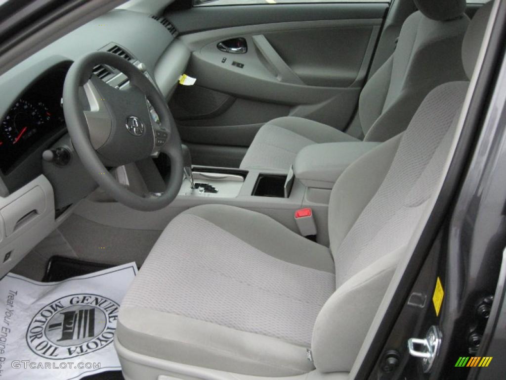 2011 Camry LE - Magnetic Gray Metallic / Ash photo #11