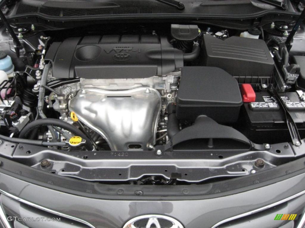 2011 Camry LE - Magnetic Gray Metallic / Ash photo #18