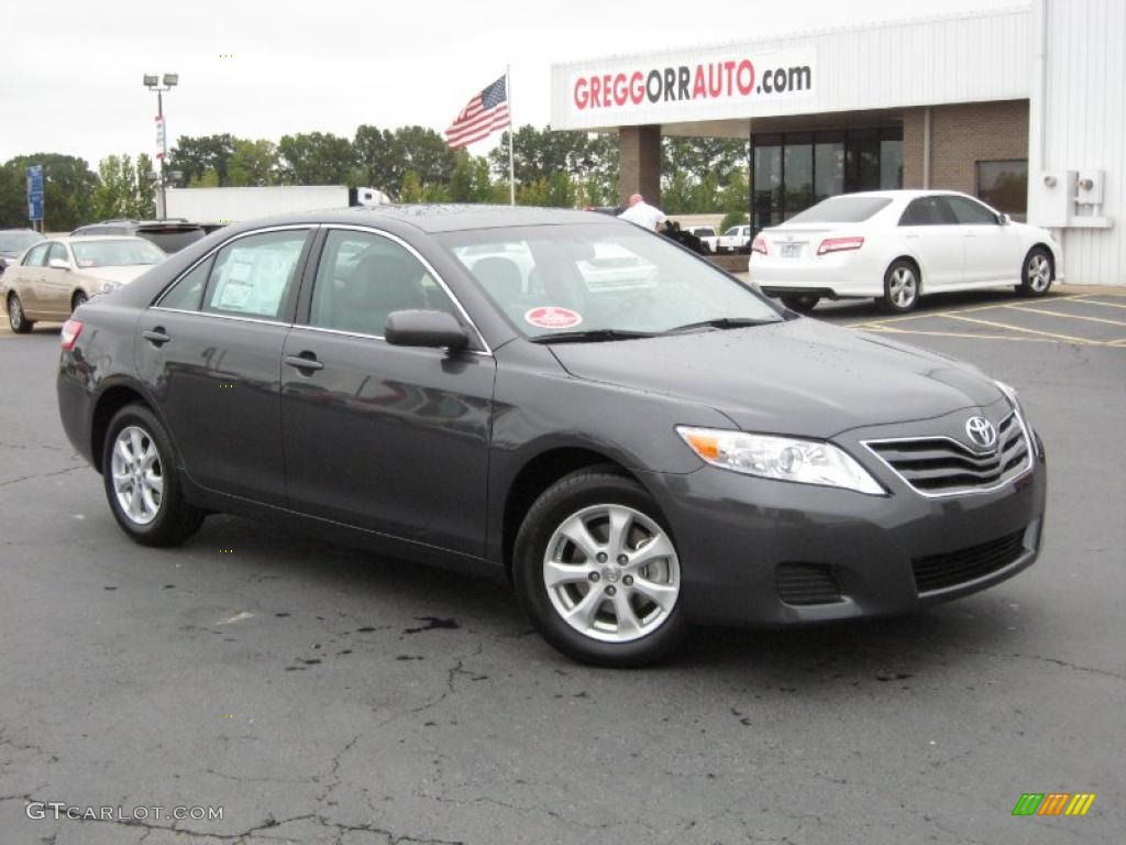 2011 Camry LE - Magnetic Gray Metallic / Ash photo #1