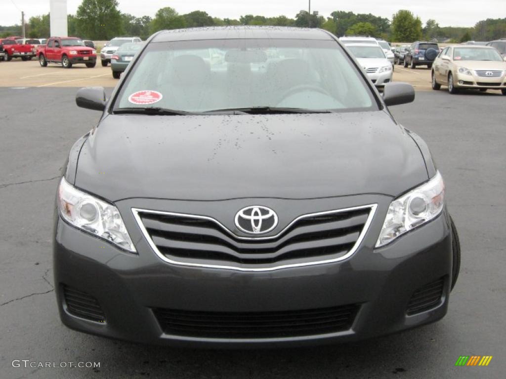 2011 Camry LE - Magnetic Gray Metallic / Ash photo #2