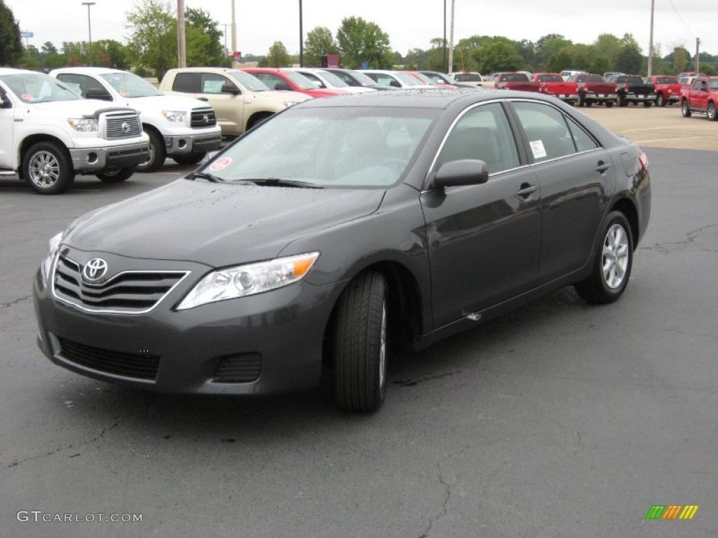 2011 Camry LE - Magnetic Gray Metallic / Ash photo #3