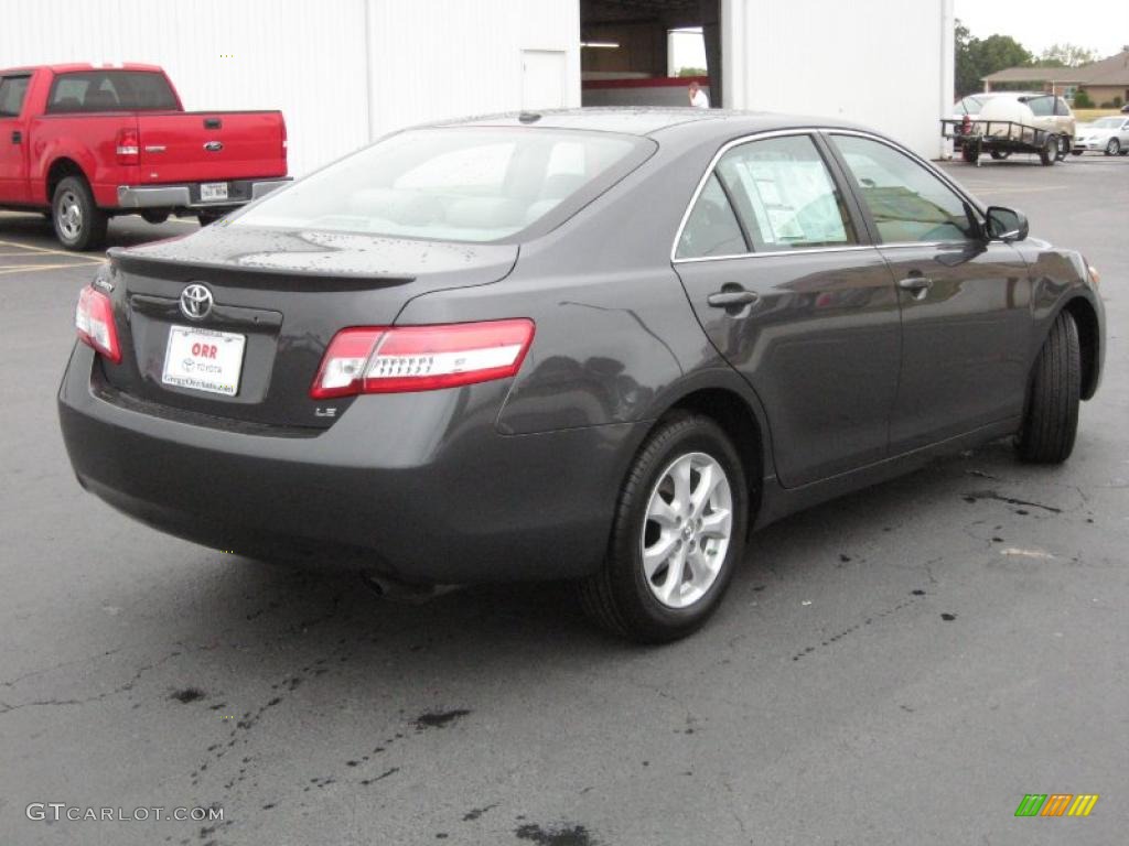 2011 Camry LE - Magnetic Gray Metallic / Ash photo #7