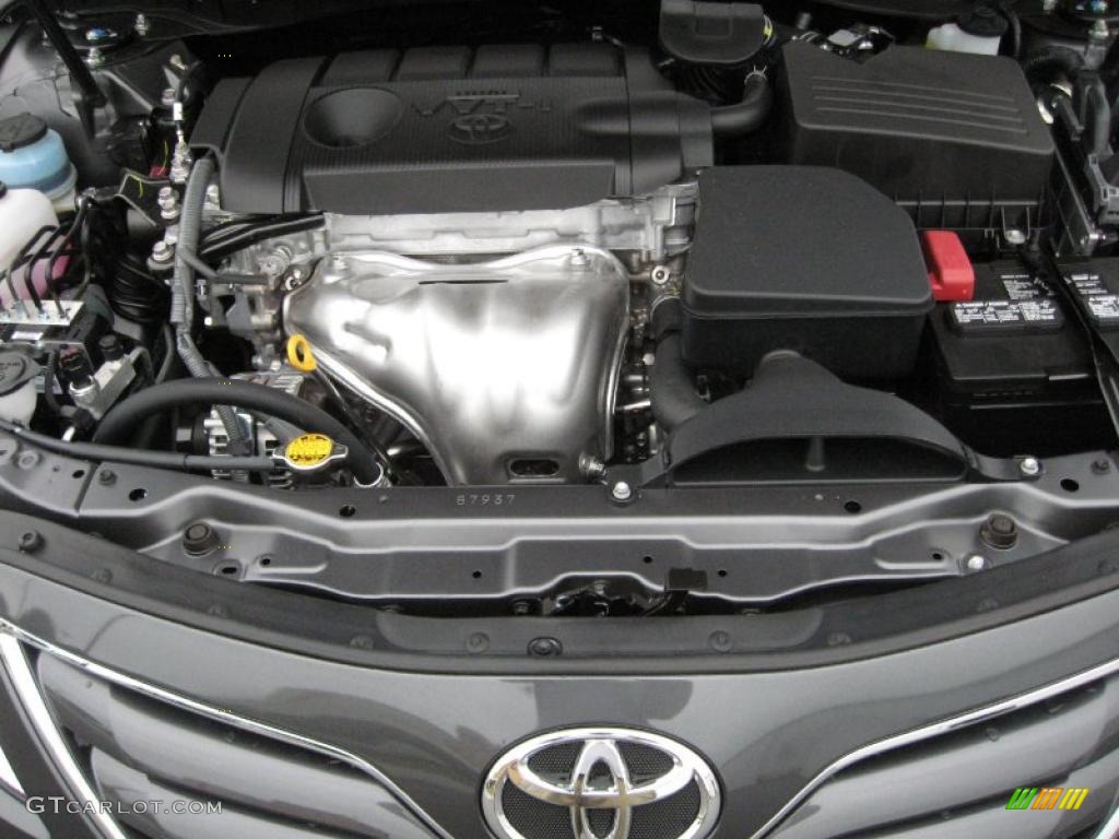 2011 Camry LE - Magnetic Gray Metallic / Ash photo #18