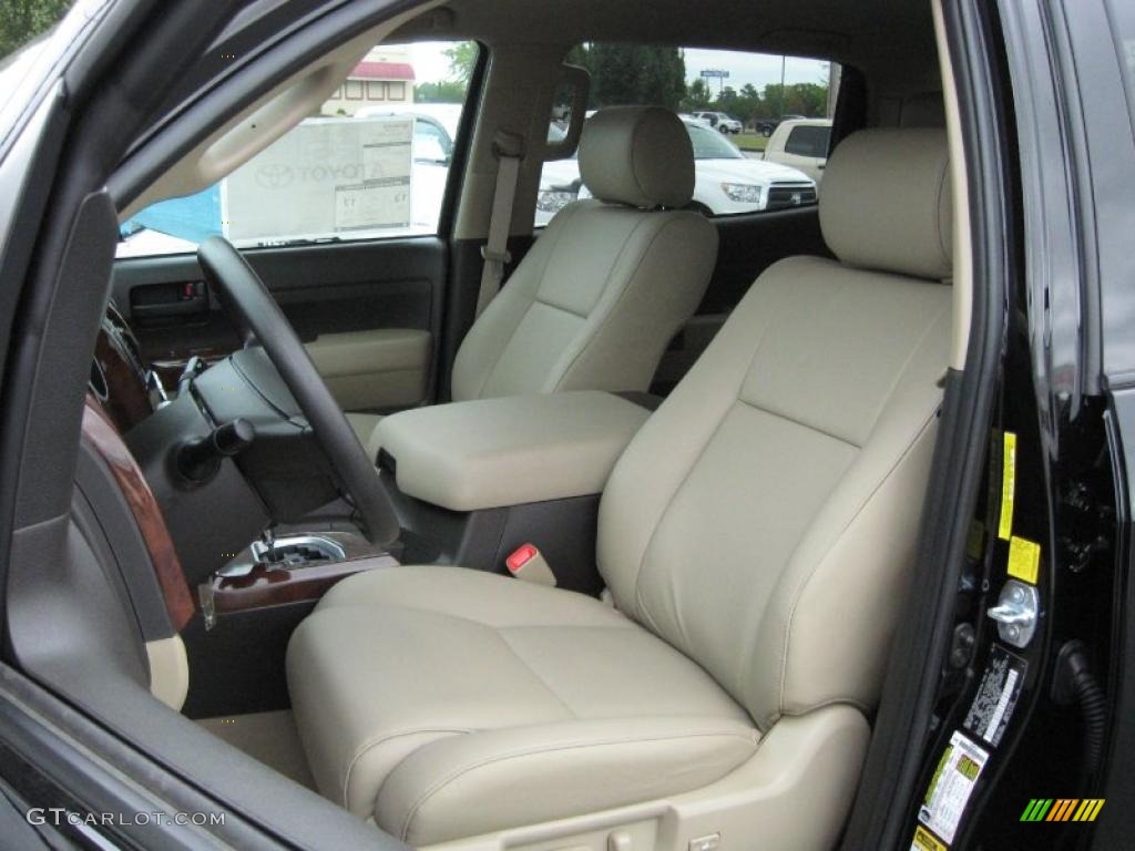 2011 Tundra TRD CrewMax 4x4 - Black / Sand Beige photo #12