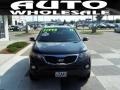 2011 Ebony Black Kia Sorento LX AWD  photo #2