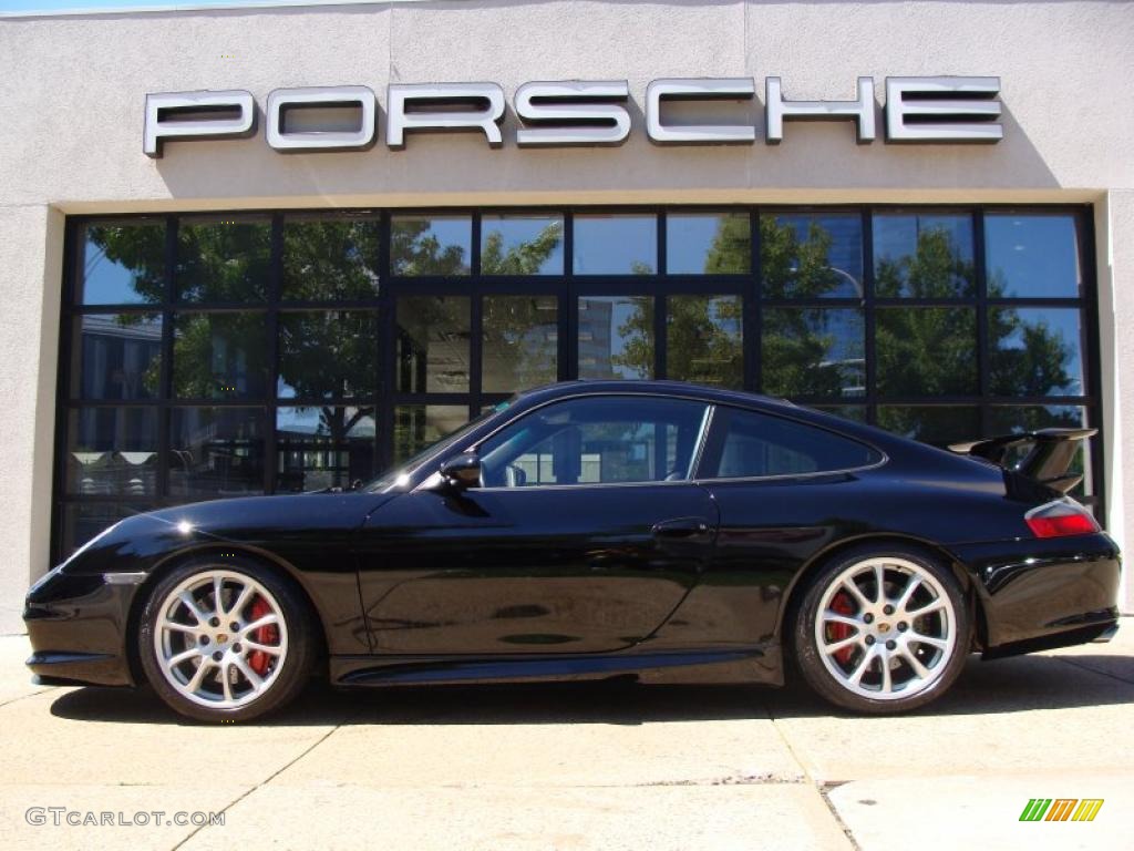 2004 911 GT3 - Black / Black photo #1