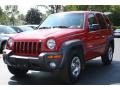 2003 Flame Red Jeep Liberty Sport 4x4  photo #1