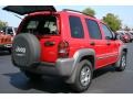 2003 Flame Red Jeep Liberty Sport 4x4  photo #2