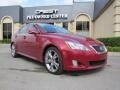 2009 Matador Red Mica Lexus IS 250  photo #1