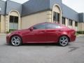 2009 Matador Red Mica Lexus IS 250  photo #4