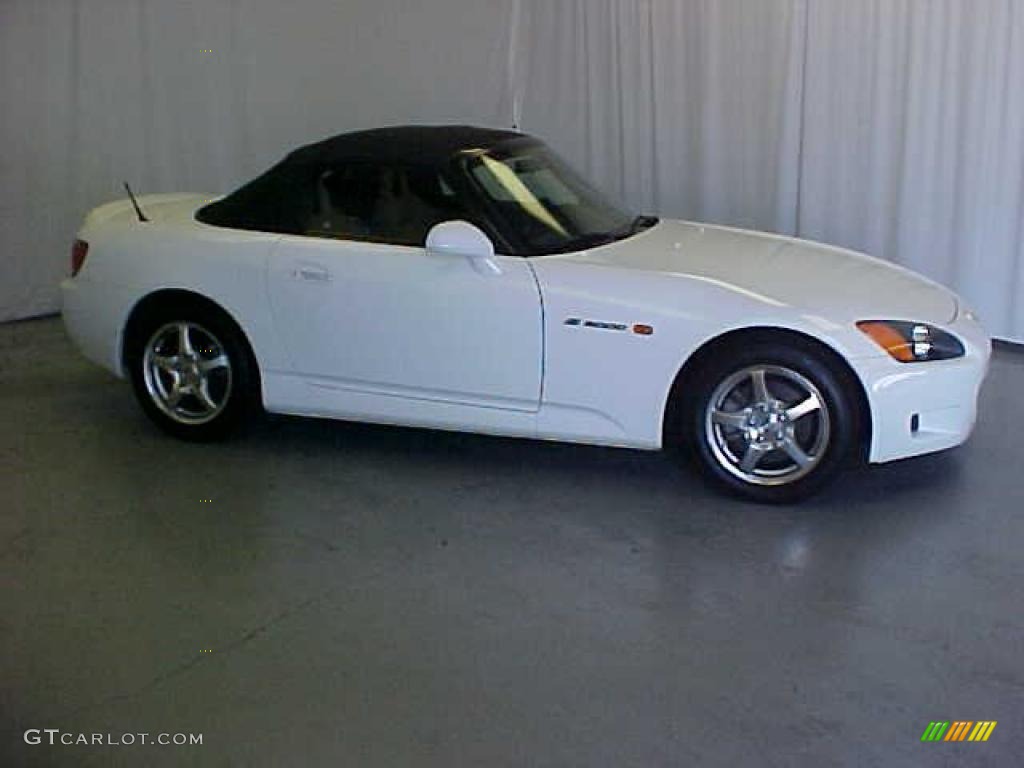 2003 S2000 Roadster - Grand Prix White / Tan photo #2