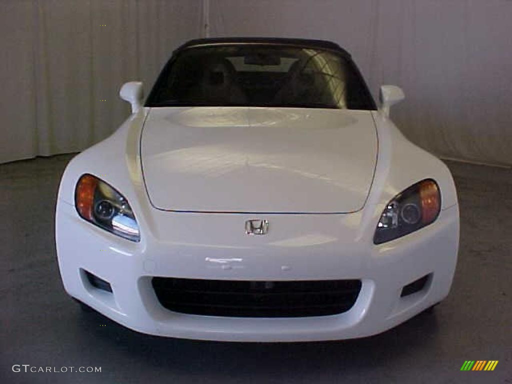 2003 S2000 Roadster - Grand Prix White / Tan photo #8