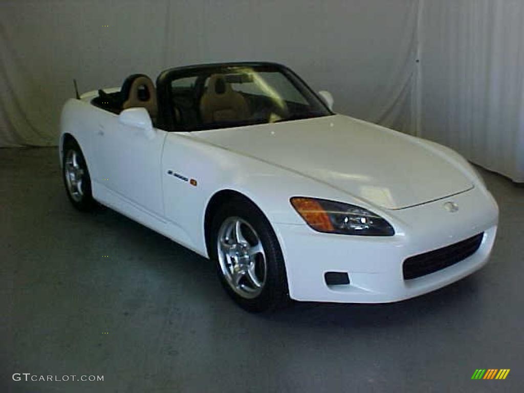 2003 S2000 Roadster - Grand Prix White / Tan photo #17