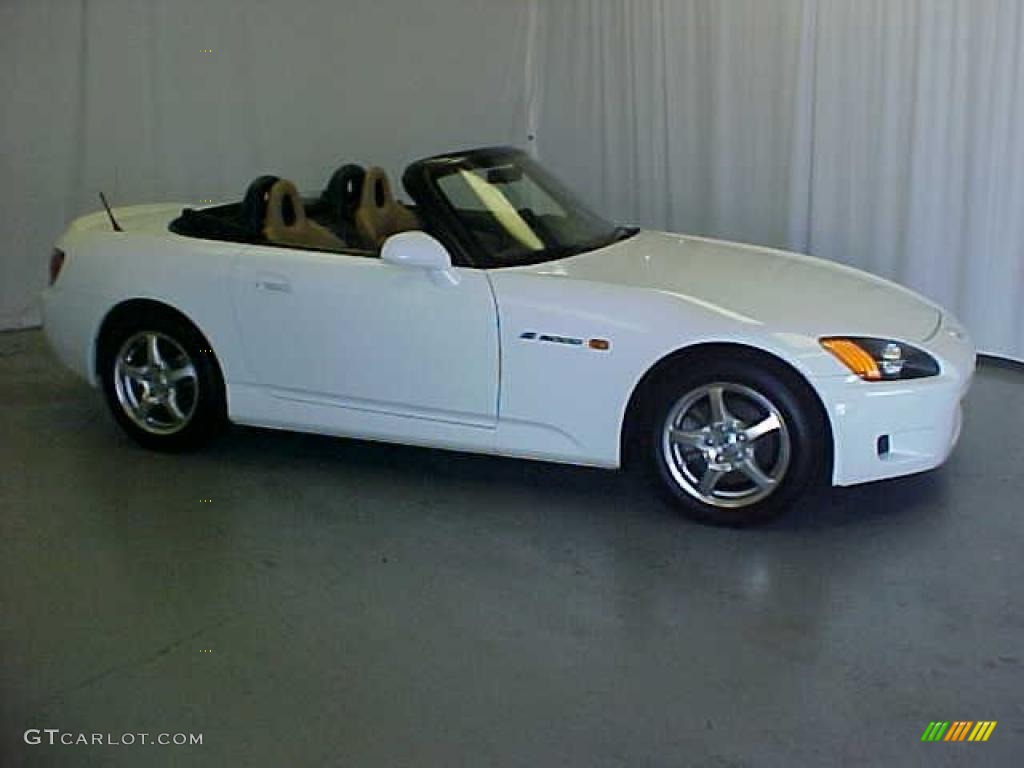 2003 S2000 Roadster - Grand Prix White / Tan photo #18